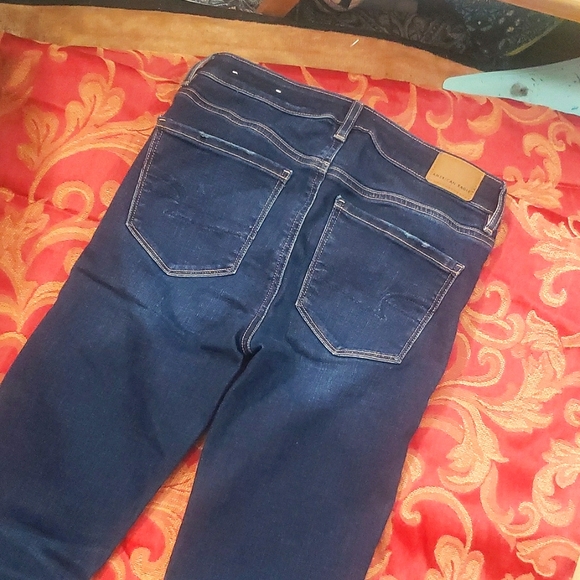 American Eagle high rise skinny Jeans size 2L - Picture 3 of 12